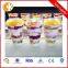 Round lid disposable Ice cream plastic cup