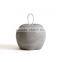 Pear shape luxurious home decor piece concrete antique home decoration items