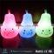 Hot Portable Kids Room Pear Shape LED Night Light