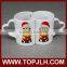 white ceramic cups and mugs sublimation