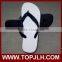 2017 innovative wedding brides flip flops with custom printing