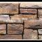 Durable artificial ledge stone for exterior wall house stone