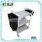 Plastic Cleaning 3 Shelf Service Trolley Cart