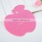 Food grade silicone funny apple shape coaster