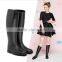 PVC upper EVA insole footbed waterproof classic horse riding luxury europe style outdoor use tall boot women wellies