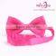 New Design Wholesale Handmade Polyester Ribbon Bow Tie