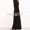 Guangzhou Wholesale Clothing OEM Long Sleeve Velvet Full Length Dresses