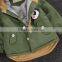 Boys washed pure cotton windbreaker coat kids snow sweet hooded jacket