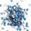 SS20 sapphire 206 AB color flat back nail art rhinestone