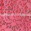 Sexy Nylon/Spandex elastic pink lace fabric for dress