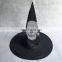 CG-PH192 Fashion Witch Hat With Skull Print