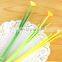 Creative Cute Flower Grass Leaf Gel Pen Rollerball Stationer Ballpen Stationery Sign pen Decoration Office