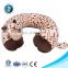 Promotional fashion funny neck pillow with speaker cute plush monkey toy cheap pillow