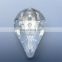 63mm 76mm pear crystal pendant chandelier trimmings, crystal parts for wedding & home decoration