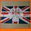 polyester printed 1x2M UK custom flag for handing or pole