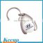 Promotional Trolley Coin Keyring with Logo/Silver Coin Holder