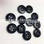 custom black large resin cheap polyester clothing buttons