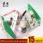 Custom desk top acrylic display acrylic cosmetic & brush holder
