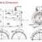 W8950 24V 2KW Electric Car Wheel Motor DC