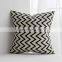 living room series custom plain cotton throw pillow cover