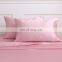2020 New Customized Korea Style Luxury Silk Bedsheet Bedding Set with Moq 1 Set