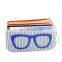 colorful eyeglasses pouch felt glasses cheap mesh bag