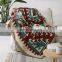 RAWHOUSE boho rug woven  cotton blanket bohemian throw rug