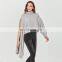 TWOTWINSTYLE Women's Sweater Turtleneck Long Sleeve Loose For Female Casual Asymmetrical Hollow Out
