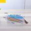 Laser transparent Pencil Bags Students Colorful Candy Pencil Case PU 6colors