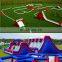 Top quality Funny Kids and Adult Inflatable palm obstacle course with slide for commercial events ,carnival party
