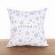 High quality new style snow embroidery throw cushion pillow for sofa living room bed
