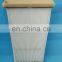 Medium Efficiency Air Filter, Factory Supply Air Filter Cartridge Filter, Polyester Dust Collector Filter Element