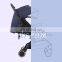 Lightweight Fiber Heated Adjustable Handle Baby Stroller