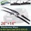 Car Wiper Blade for KIA Cee'd Ceed 2012~2018 JD Car Accessories Stickers Front Windscreen Windshield Wipers Blades 2013 2014