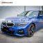 3series g20 2020-2021y mt style body kit fit for g20 body parts and facelift kit pp material side skirts front lip rear diffuser