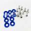 Racing Car stainless steel bolt colourful cap washer