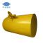 Foam Filled Marine Floating and Mooring Steel Buoy with Chain through