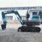 New hydraulic mini excavator machine small bucket OKW10 micro 1 ton digger excavator