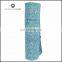 Drawstring Full printed 100% Cotton Canvas yoga mat bag