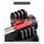 Wholesale Adjustable Dumbbell Fitness Neoprene Hex Rubber Coated Dumbbell Set For Strength Training Equipment