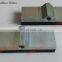 Rubber sliders for skid friction tester