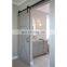 Mirrored Barn Door with Sliding Door Hardware