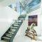 modern new white stringer glass railing designs stainless steel staircase interior wood stairs
