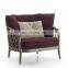 Cheap European holiday area other outdoor furniture rattan sofa