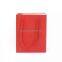 foldable red paper packaging custom shopping hand bags