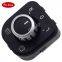 Haoxiang Car Rear View Mirror Switch Adjust Plating Control Knob with Heat 5ND959565A  For VW For Passat CC Jetta Golf