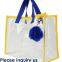Summer Beach Bag Pvc Clear Transparent Purse Knitting Small Shoulder Bags Designer Jelly Bag, Handbag Fashion Shoulder Bags
