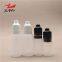 Pe twist cap anti-theft PET E-liquid plastic childproof oil ink squeeze bottle tip lid 10ml 30ml 50ml  liquid juice eye dropper bottle