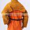 Mens Split Cowhide Leather Welding Cape Sleeves With Detachable leather welding apron
