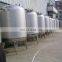 Steaming heating double jacketed mixing tank with agitator